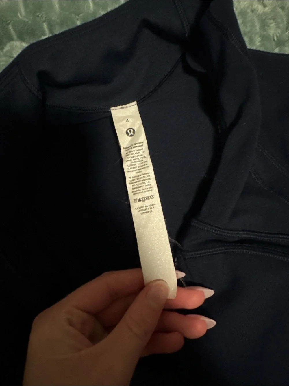 lululemon navy define jacket